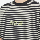 Heresy Men's Stripe Stamp T-Shirt in Black/Ecru