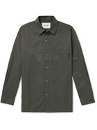 FRAME - Cotton-Poplin Shirt - Green