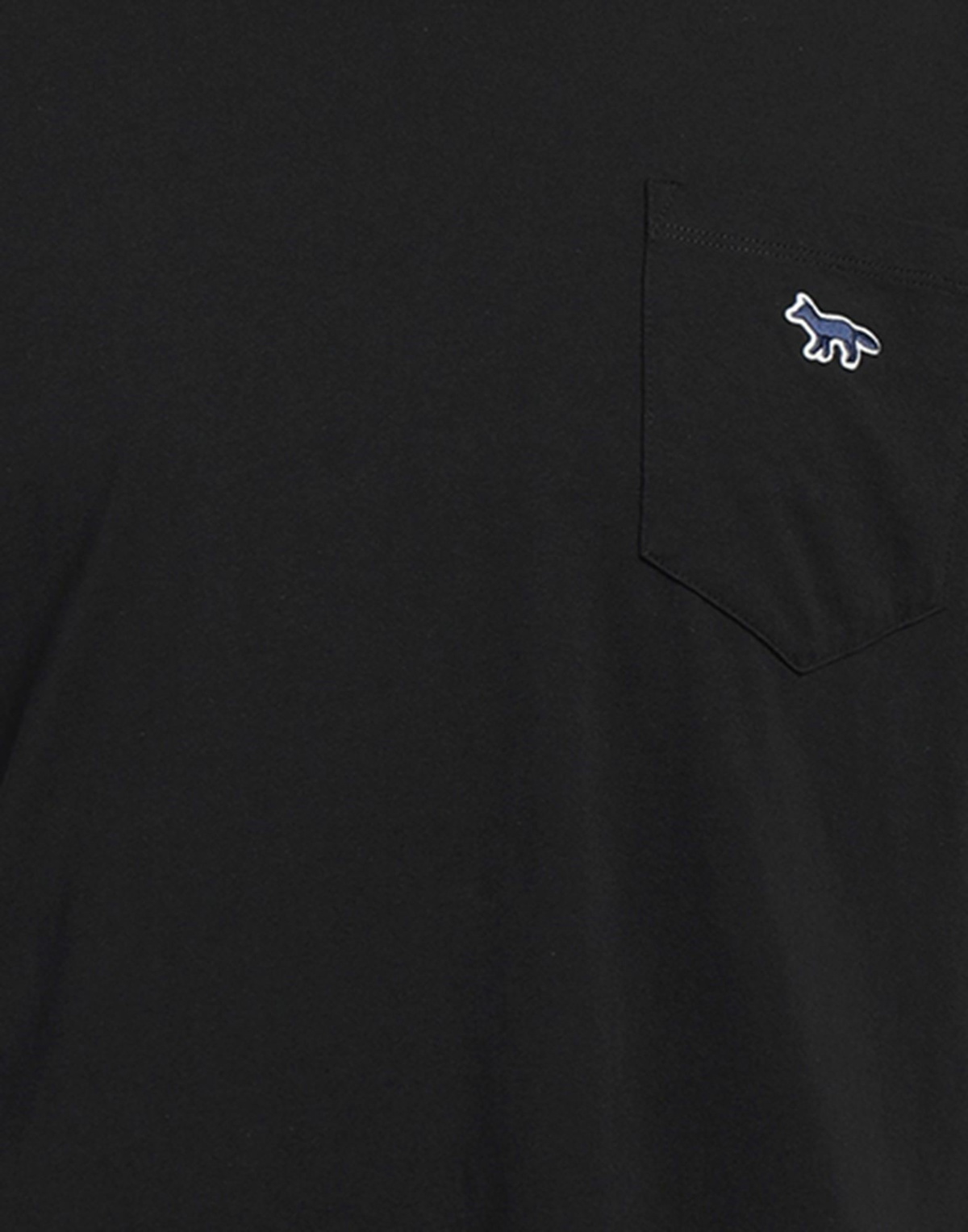 Maison Kitsuné Mens T-shirt in Black