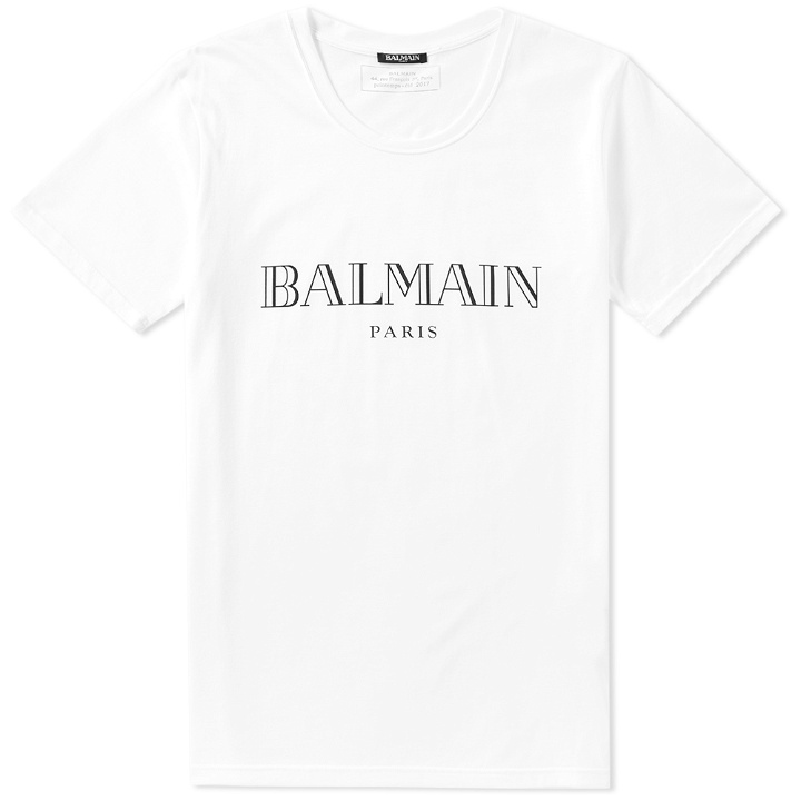 Photo: Balmain Logo Tee