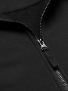 Stone Island - Logo-Appliquéd Cotton-Jersey Zip-Up Hoodie - Black