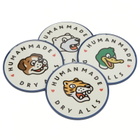 Human Made Men's Animal Coaster Set in White 
