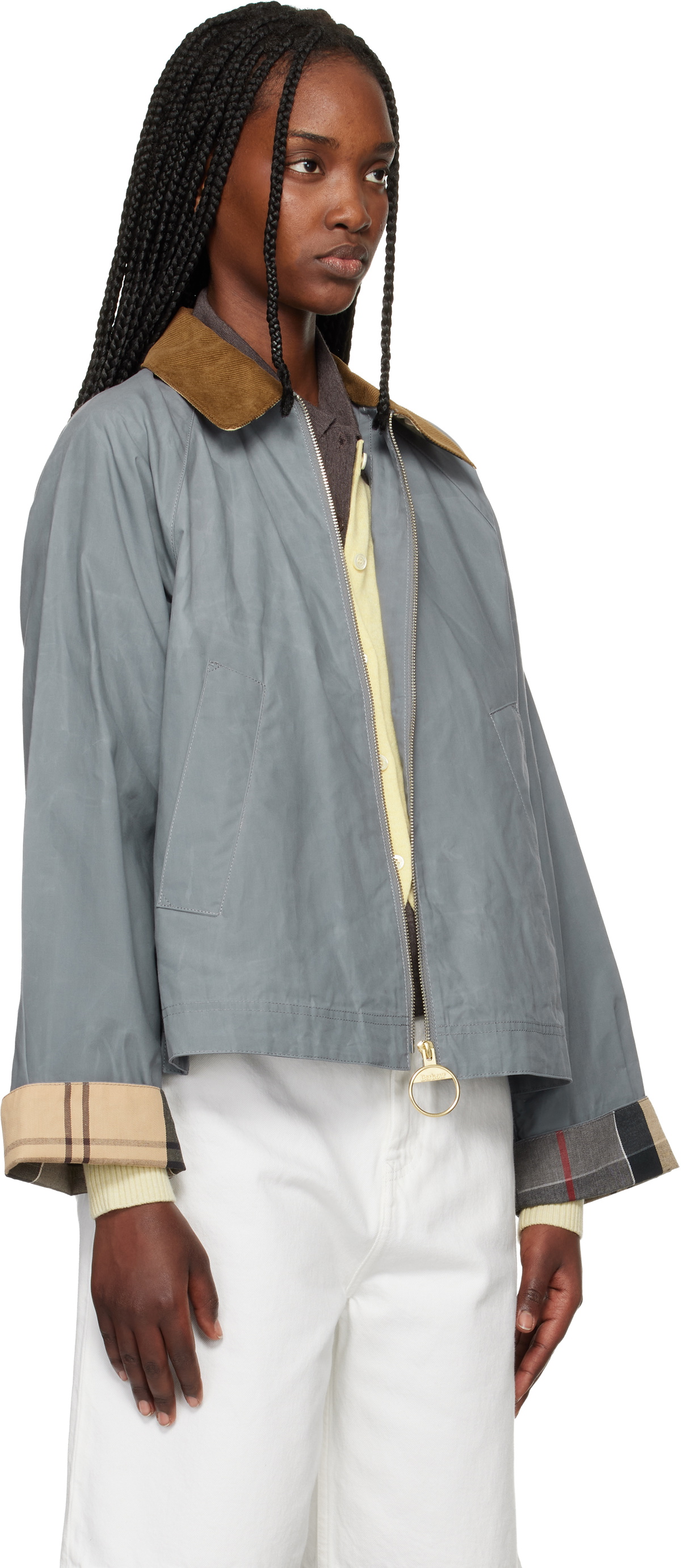 Barbour Gray Catlin Casual Jacket