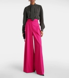 Alexandre Vauthier High-rise wide-leg pants