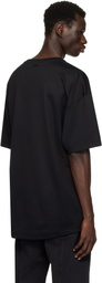 Mugler Black Velvet Star T-shirt