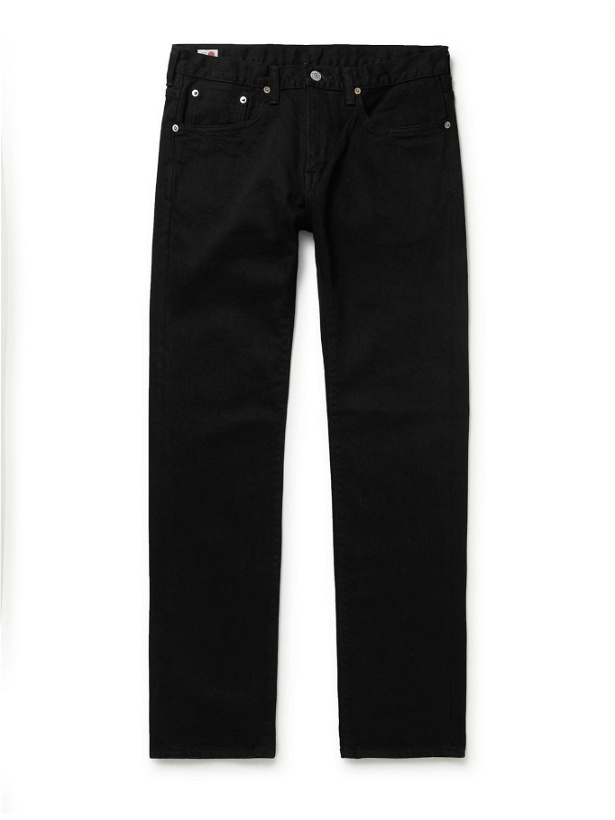 Photo: EDWIN - Slim-Fit Selvedge Jeans - Black