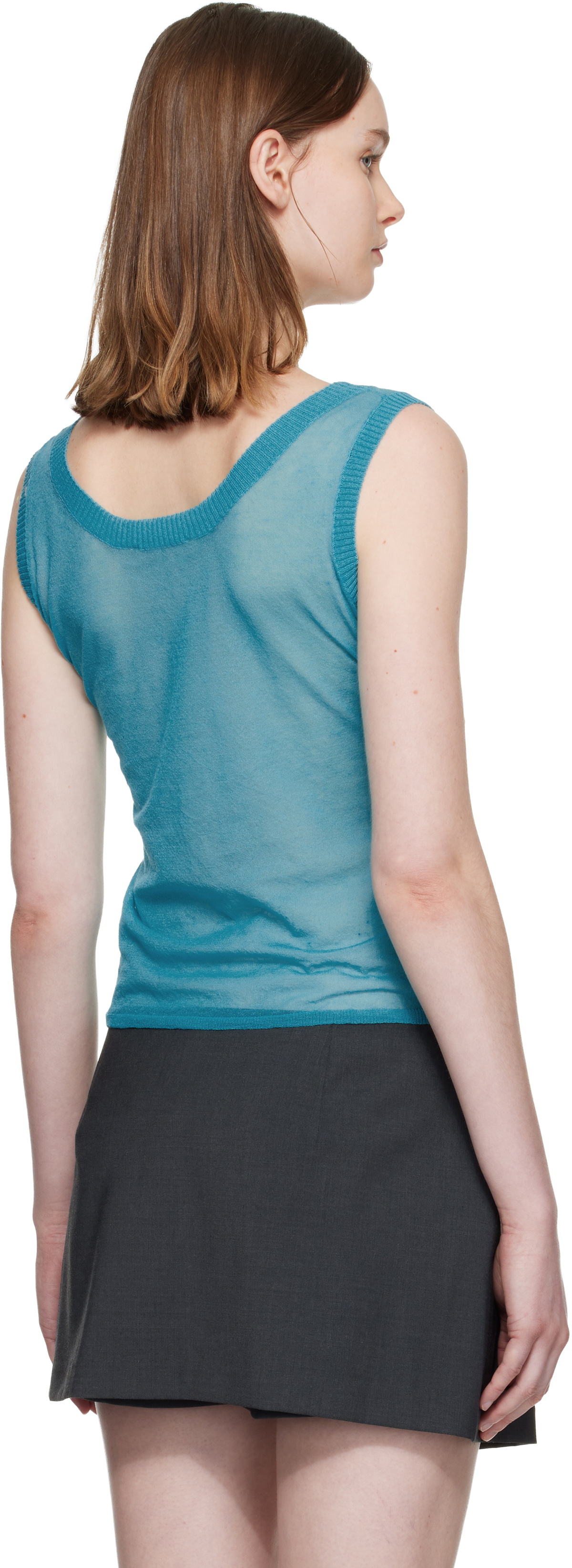 Paloma Wool Blue Velata Tank Top
