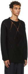 Valentino Argyle Sweater