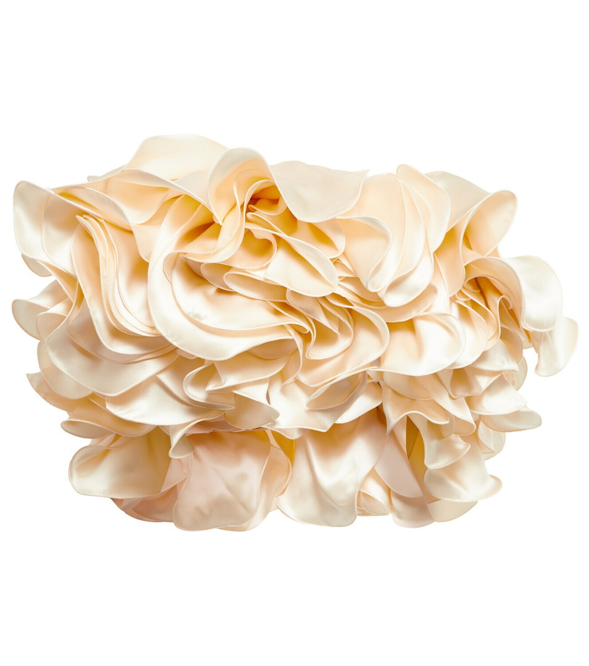 Magda Butrym - Silk ruffle corset top