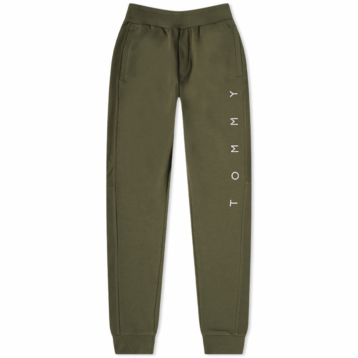 Photo: Tommy Jeans Men's Mono Flag Sweat Pant in AR Green