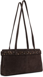 OSOI Brown Shoulder Brocle Bag