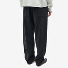 Jil Sander Men's Plus Elasticated Waist Wool Pant in Lava Stone