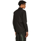 Maison Margiela Black Poplin PVC Shirt