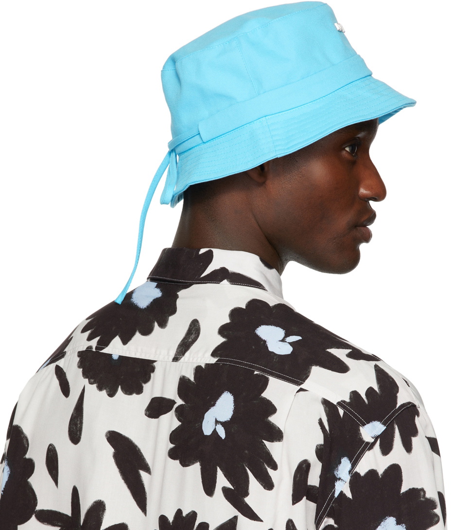 JACQUEMUS Blue La Montagne 'Le Bob Gadjo' Hat Jacquemus
