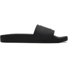 AMIRI Black 'MA' Pool Slides