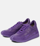 Loewe - Flow Runner leather sneakers