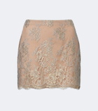 Valentino Lace miniskirt