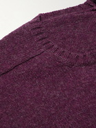 Anderson & Sheppard - Shetland Wool Sweater - Purple