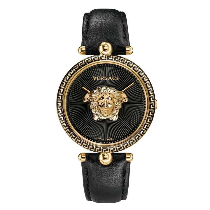 Photo: Versace Palazzo Empire Quartz Black Dial Watch VCO020017