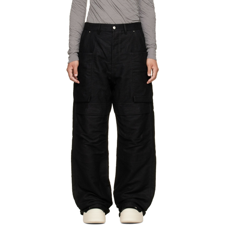 Photo: Rick Owens Black Tower Stefan Cargo Pants