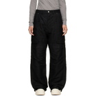Rick Owens Black Tower Stefan Cargo Pants