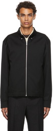 Jil Sander Black Wool Gabardine Jacket