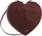 ALAÏA Brown 'Le Coeur' Bi-Material Bag