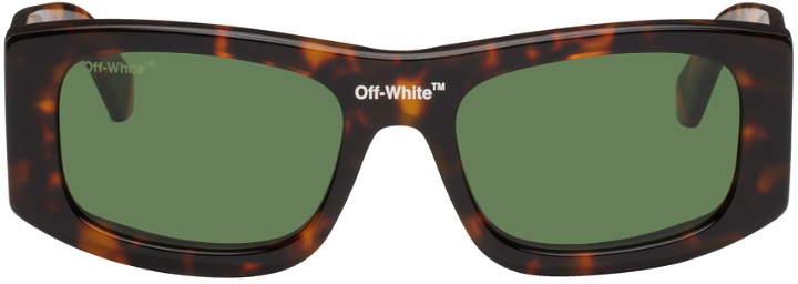 Photo: Off-White Tortoiseshell Lucio Sunglasses