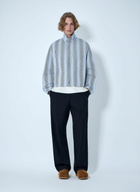 Dries Van Noten Striped Zip-Up Jacket
