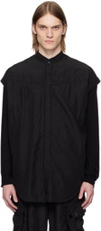 Julius Black Killy Sleeveless Overshirt