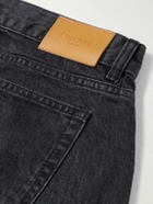 Corridor - Straight-Leg Organic Selvedge Jeans - Black