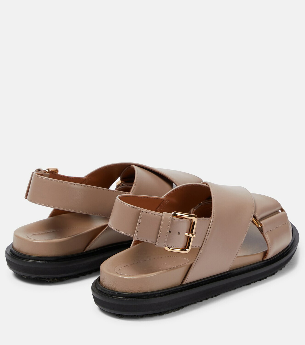 Marni - Fussbett leather sandals Marni