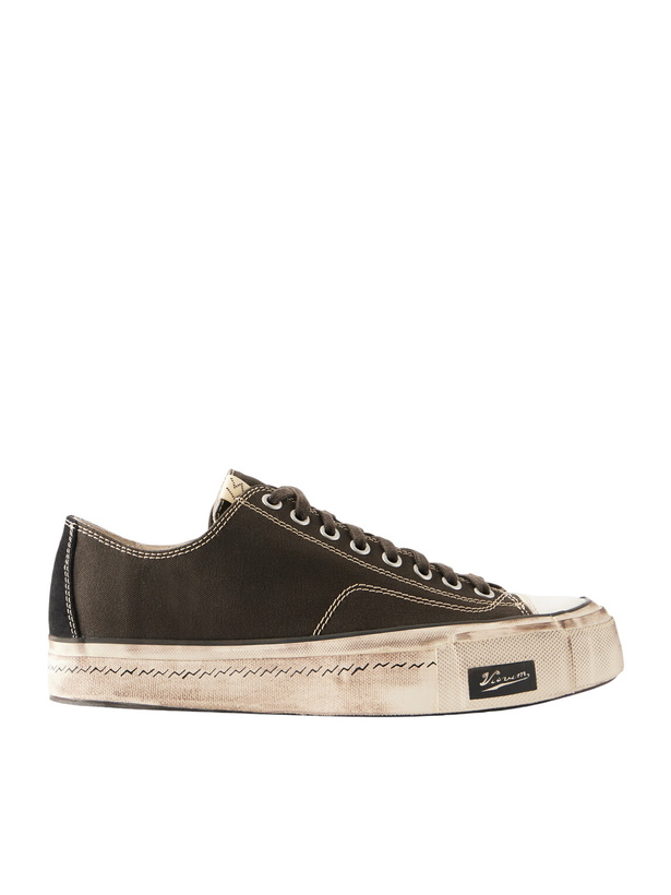 Photo: Visvim - Skagway Canvas Sneakers - Black
