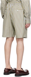 Marni Gray Drawstring Shorts