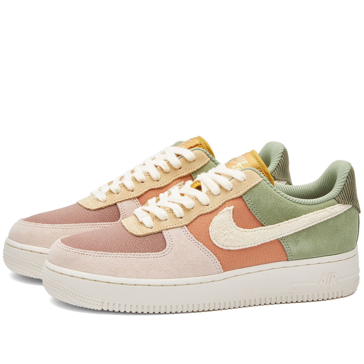 Nike Women's W AIR FORCE 1 ’07 LX Sneakers in Oil Green/Pale Ivory ...