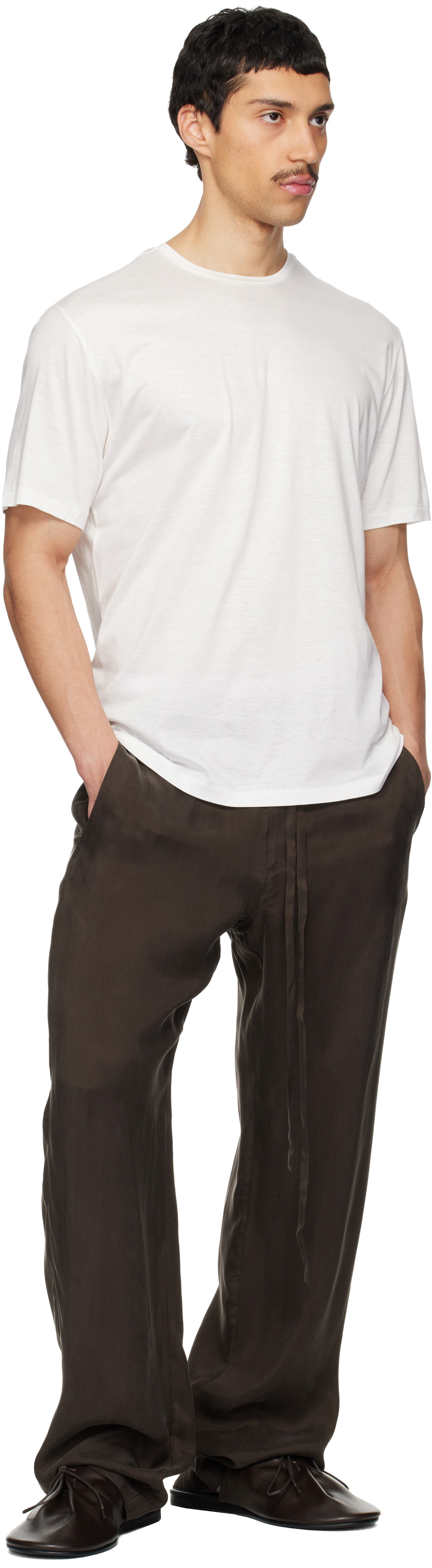 POST ARCHIVE FACTION (PAF) White Vacation Archive T-shirt
