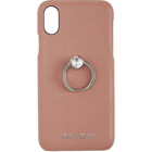 Miu Miu Pink Crystal Ring iPhone X Case