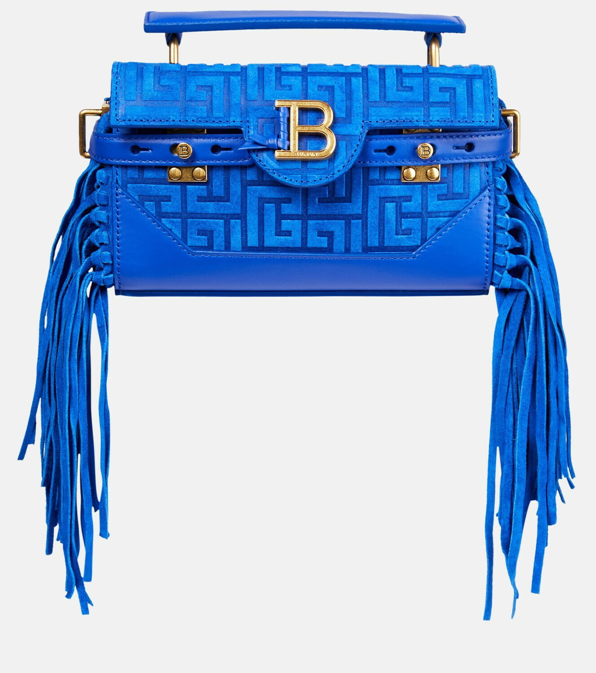 Balmain - B-Buzz 19 suede shoulder bag Balmain