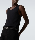 Lemaire Ribbed-knit wool tank top