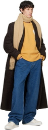 AMI Paris Yellow Ami De Cœur Sweater