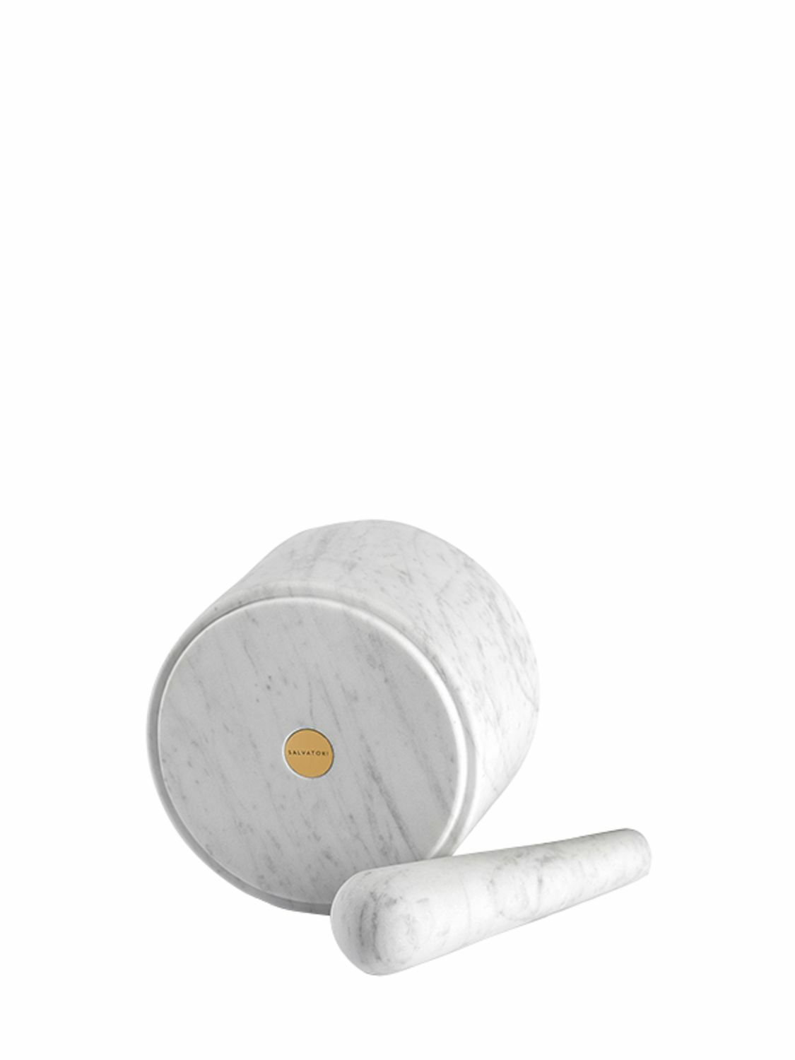 SALVATORI - Ellipse Marble Mortar & Pestle