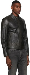 Belstaff Black Leather Outlaw 2.0 Jacket