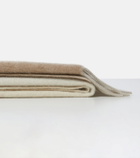 Loro Piana Dégradé striped cashmere throw