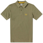 Barbour Men's Beacon Polo Shirt in Light Moss