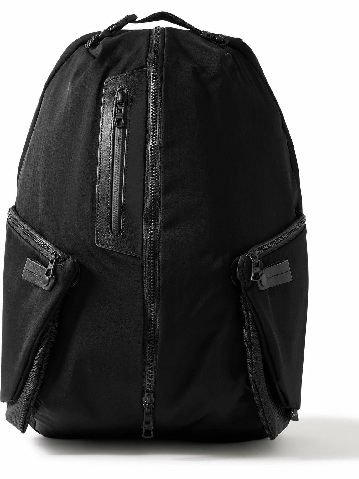 Master-Piece Co Black Aquascutum Collaboration 2Way Backpack