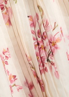 Agua BY Agua Bendita Caña Floral-print Linen top Multicoloured