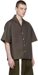 UNIFORME Brown Cotton Shirt