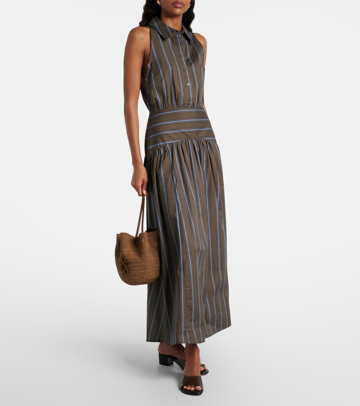 Ruslan Baginskiy HatBag raffia shoulder bag