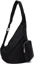 MM6 Maison Margiela Black Triangle Sling Bag