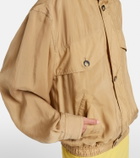 Saint Laurent Oversized blouson jacket